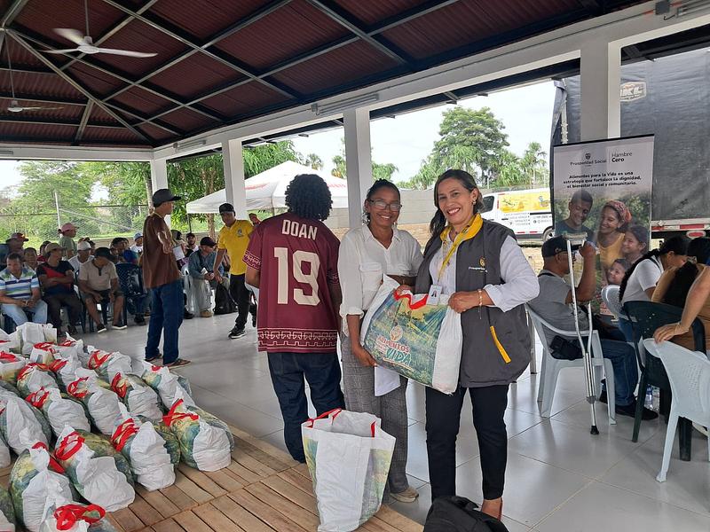 Entrega de alimentos a más de 51.000 hogares beneficiados