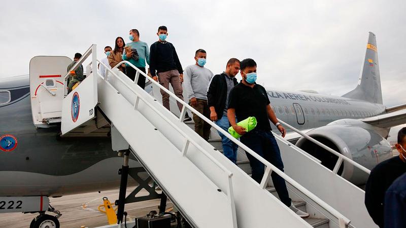 Gobierno ha repatriado más de 7.500 colombianos deportados