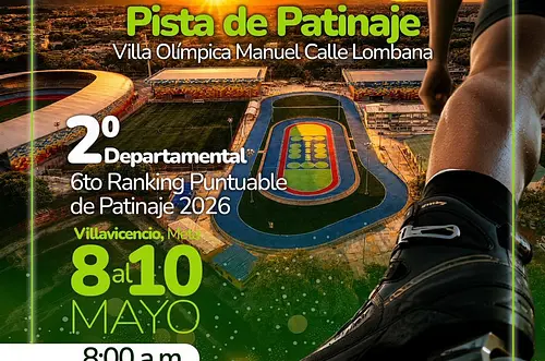 apertura a la nueva pista de patinaje del Meta