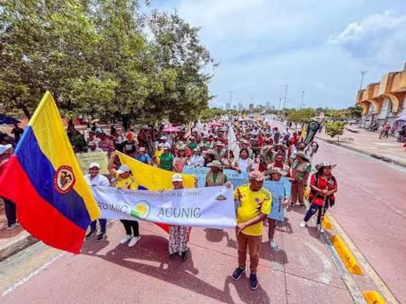 Organizaciones sociales y campesinas convocan a movilización