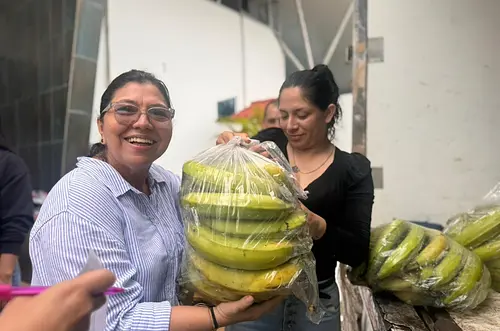22 mujeres rurales comercializaron cuatro toneladas plátano