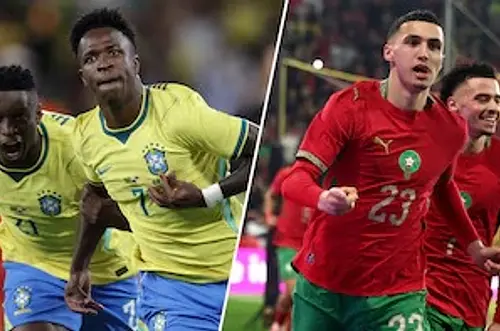 Brasil y Marruecos empatan 1-1 en su estreno mundialista