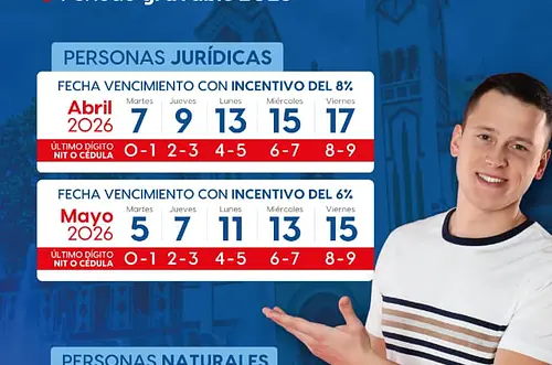 Junio último mes para pagar impuesto de Industria y Comercio