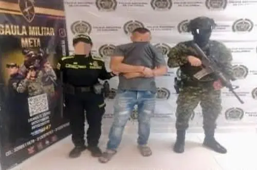 Capturan a alias Patilla en Villavicencio