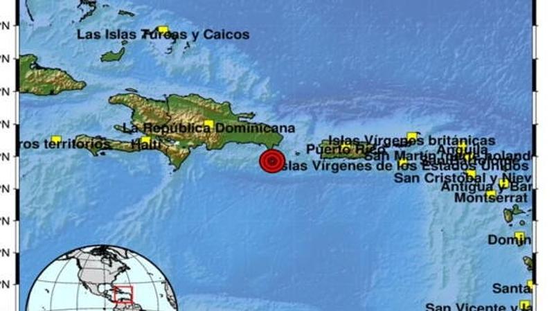 Sismo de 5,2 sacude República Dominicana
