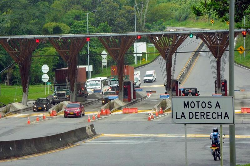 Baja histórica en peajes de la Autopista del Café