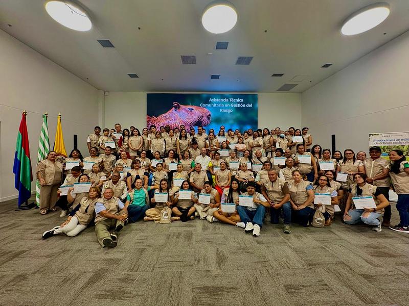 La comuna 8 ya cuenta con más de 170 gestores del riesgo