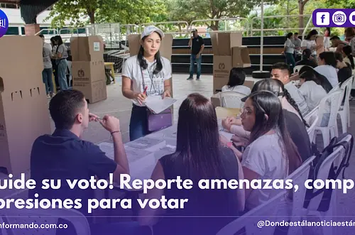 ¡Cuide su voto!