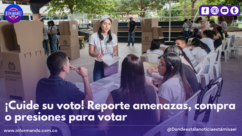 ¡Cuide su voto!