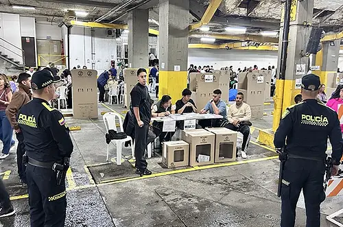 Lista la seguridad de los 289 puestos de votación en el Meta