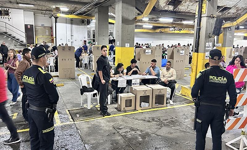 Lista la seguridad de los 289 puestos de votación en el Meta