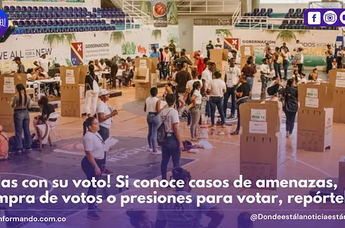 ¡Cuide su voto!