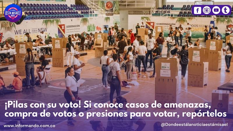 ¡Cuide su voto!