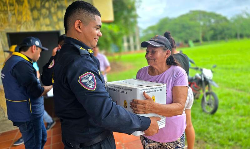 César Zorro lidera ayudas para familias afectadas por lluvia