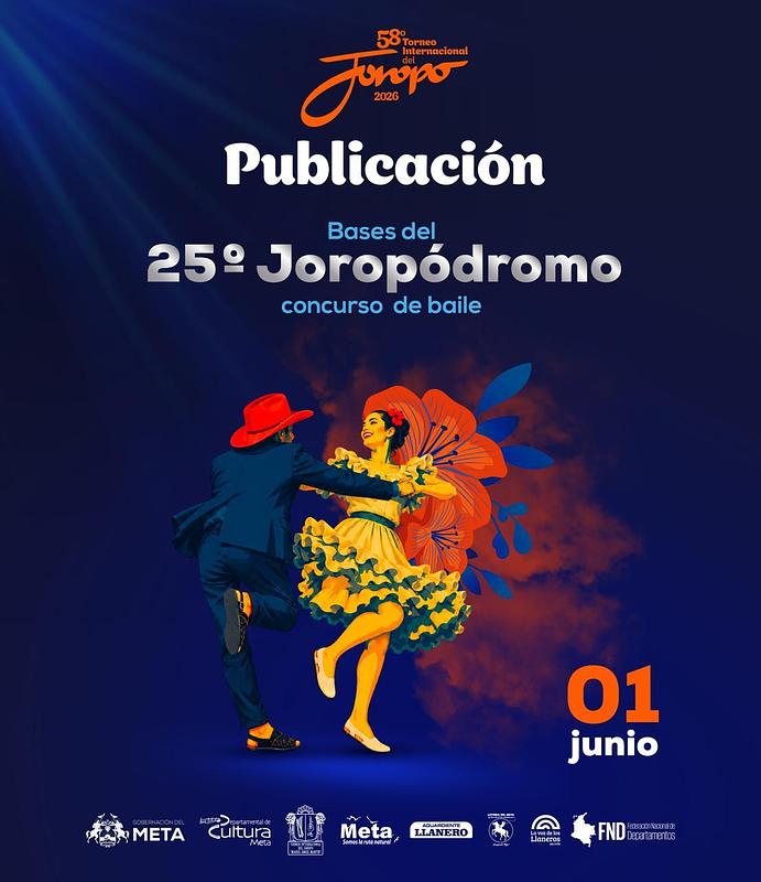 Abren convocatoria al 25° Joropódromo del Meta
