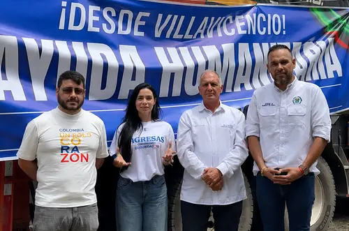 Villavicencio entregó 60 toneladas de ayudas humanitarias
