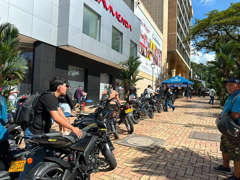 Nueva jornada marcación de motos en centro de Villavicencio