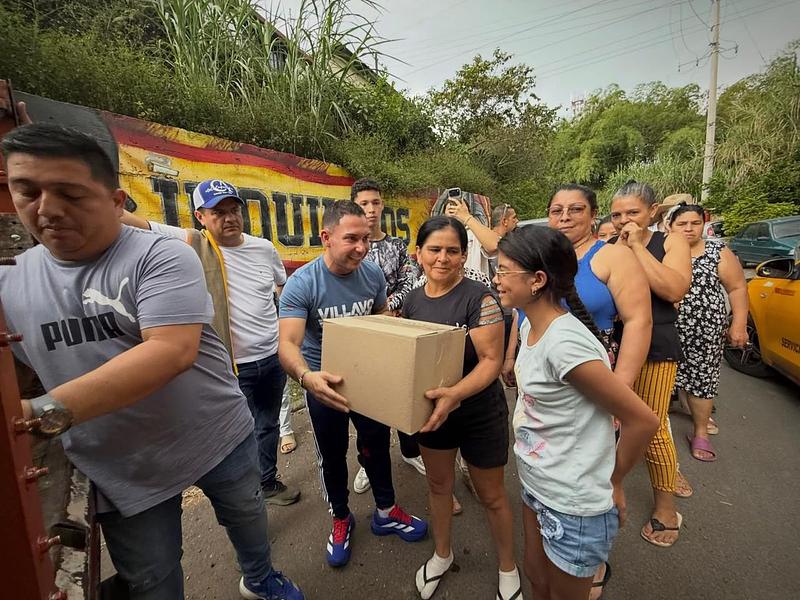 Concejo Villavicencio entregó ayudas afectados en Risaralda