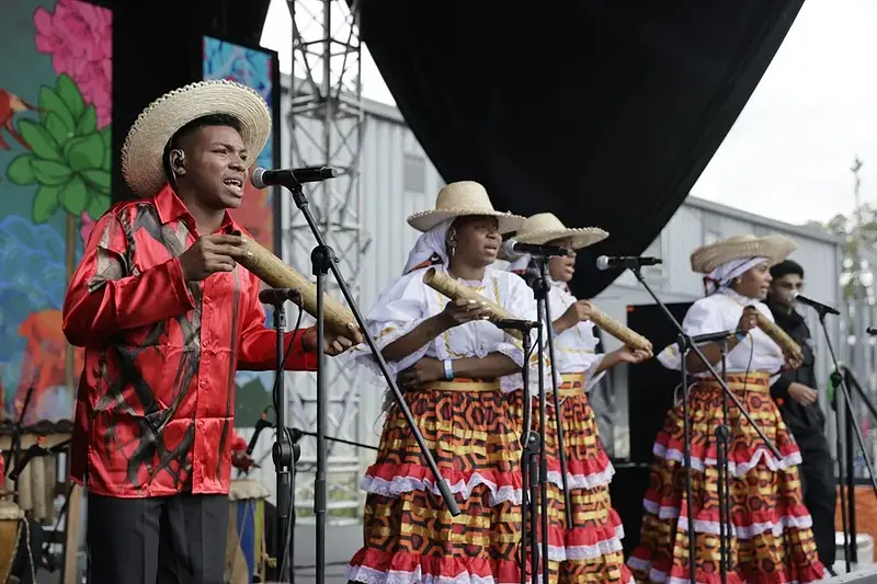 Petronio Álvarez llega a Bogotá tras terremoto
