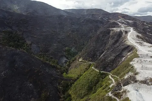Incendio en Ábrego arrasa 3.000 hectáreas