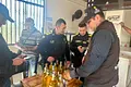 Grupo Operativo Anticontrabando GOA incauta licor y cigarros
