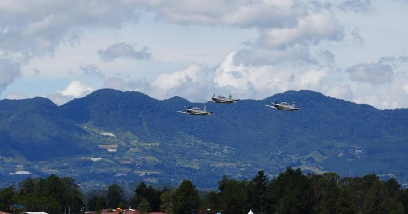 Aeronáutica ordena cierre aéreo en Bogotá por desfile