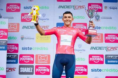Cristian Damian primer lider Vuelta de la Juventud 2026