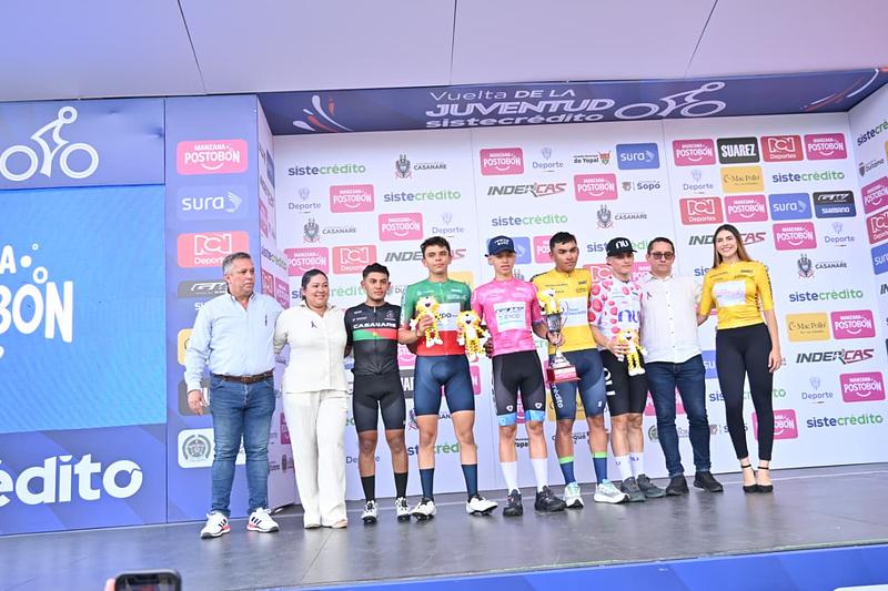 Felipe Bravo conquistó Yopal Vuelta Juventud Sistecrédito