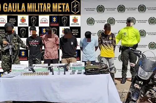 Golpe a red de extorsión en el Meta