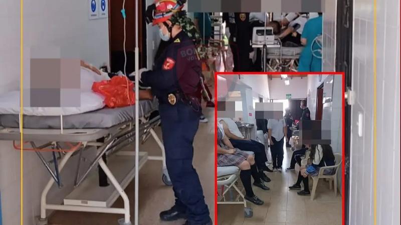 Unos 22 niños se intoxicaron por gas pimienta