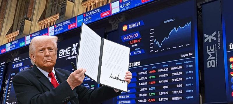 Bolsas de Asia caen por aranceles de Trump