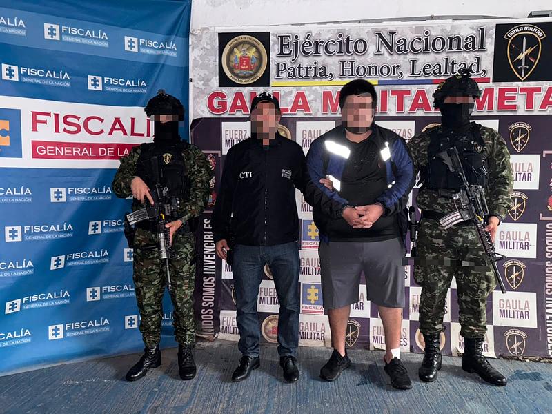 Capturan a presunto extorsionista en Villavicencio