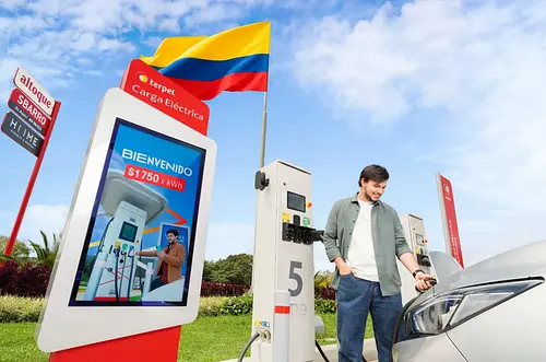 Terpel pone en operación el cargador ultrarrápido del país