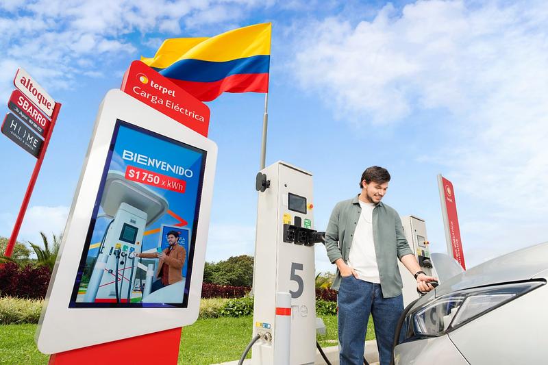 Terpel pone en operación el cargador ultrarrápido del país