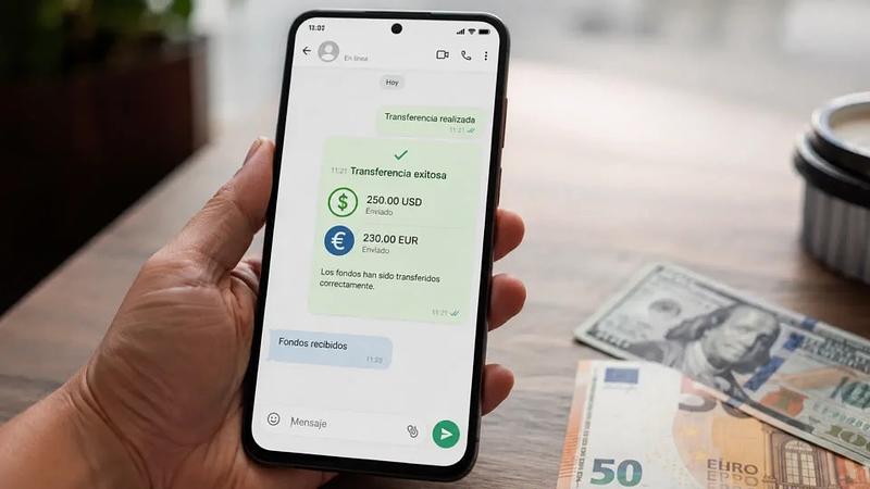 Enviar dinero por WhatsApp ya es posible en Colombia