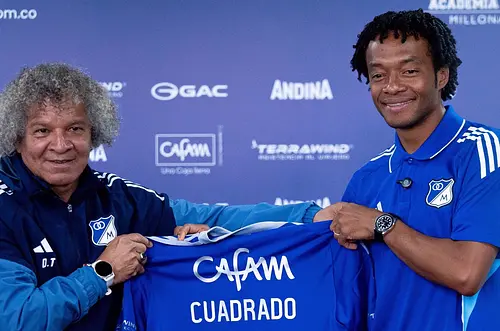 Cuadrado inicia nueva etapa con Millonarios