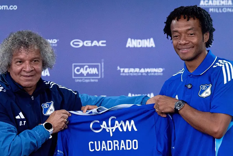 Cuadrado inicia nueva etapa con Millonarios