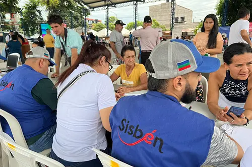 Jornadas especiales de atención del Sisbén en cinco sectores