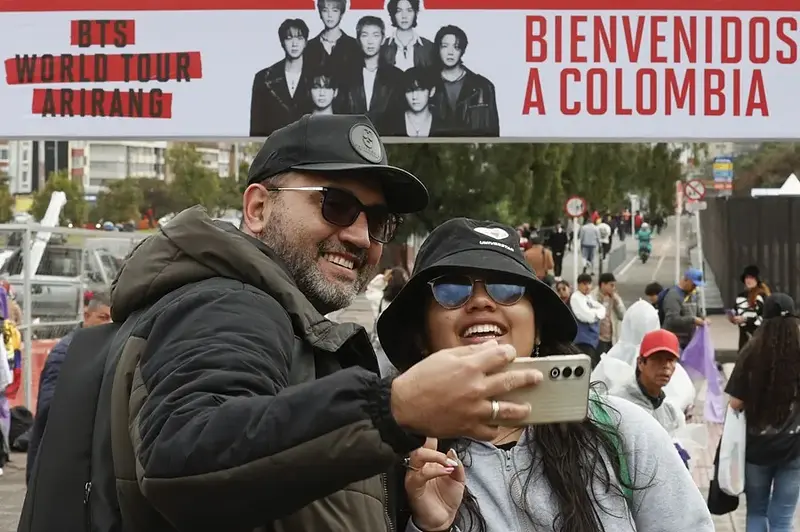 BTS movió $99.000 millones en Bogotá