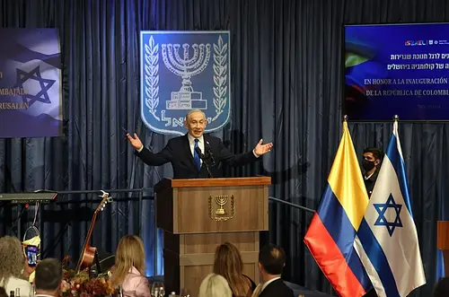 Netanyahu celebra embajada colombiana en Jerusalén