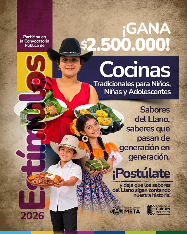 ¡El sabor del Meta también se cocina desde la infancia!