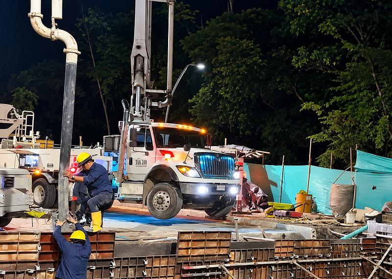 Continúa la ejecución de la obra del nuevo Puente Avenida 40