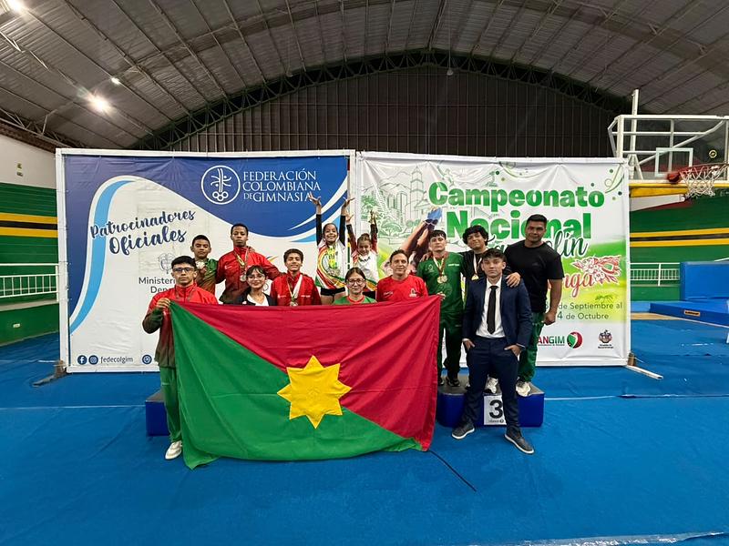 Liga de Gimnasia de Casanare trajo 24 medallas